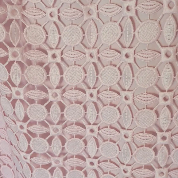 Lauren, Ralph Lauren Pink Lace Sheeth Sleeveless Cocktail Dress. Sz 10 - Picture 2 of 7